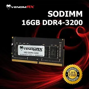 VenomRX Notebook RAM Sodimm DDR4 - 4GB. 8GB 2666MhHz 3200MHz