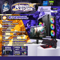 Gambar RISING STAR SERIES PC ETERNAL | INTEL CORE i5-12400F | NVIDIA RTX 4060 8GB | PC GAMING FULLSET dari bengkelkomputerptk Kota Pontianak 1 Tokopedia