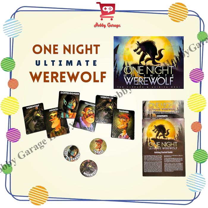 Promo Board Game One Night Ultimate Werewolf Card Games - Jakarta Barat ...