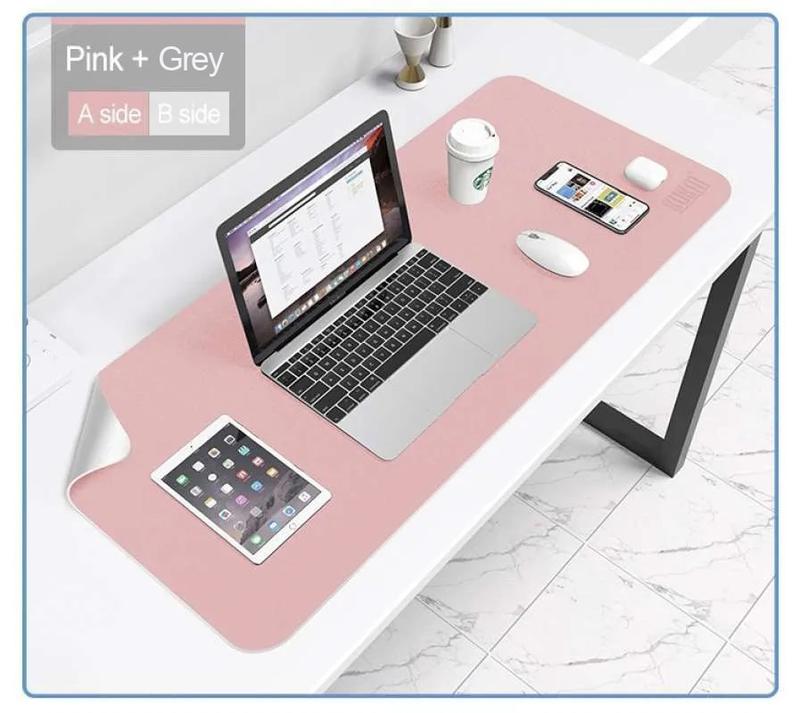 Mousepad Deskmat Kulit PU Leather Big Size XXL Waterproof alas keyboard 6