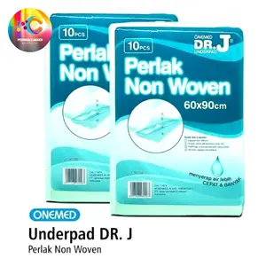 Underpad Onemed 60x90 Underpad DrJ Perlak Onemed isi 10s Perlak Dewasa atau Anak Alas Luka