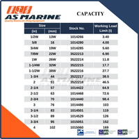 Gambar CROSBY USA Masterlink/Master Link Alloy A342 1-1/2 Inch 38 mm 3522216 dari PT Anugrah Sukses Marine Kota Administrasi Jakarta Utara 5 Tokopedia