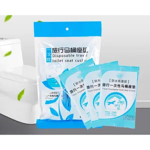 Toilet Seat Cover Alas Duduk Closet wc Disposable Plastik Praktis Untuk Traveling