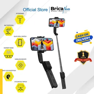 Brica BSteady Q - B-Steady Q - Selfie Smart Gimbal - Black