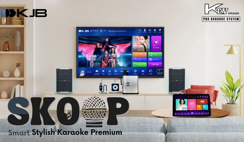 Paket Karaoke KJB HM88 SKOOP hm88 skoop Smart Stylish Karaoke Premium Music and Cinema 1