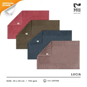 Keset Kaki Morning Whistle Lucia - Keset Bambu Kamar Mandi 40×60cm / Keset Kamar Mandi / Keset Serap Air / Keset Handuk / Bath Mat