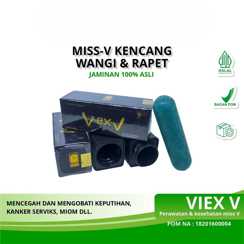 VIEX V Asli BPOM Obat Keputihan Herbal Ampuh Original Keristal Miss V Rapet