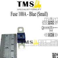 Gambar Fuse 100A Blue Small BF1 for Forklift 58V PEC dari sparepart.online Kota Tangerang 1 Tokopedia
