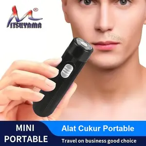 Alat Potong / Cukur Kumis Janggut Mitsuyama MS-5019 Athena Portable shaver elektrik