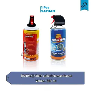 [ISHIMA / M-ONE] Chain Lube Pelumas Rantai Cairan Anti Karat Berkualitas 300ml Motor Motorcycle