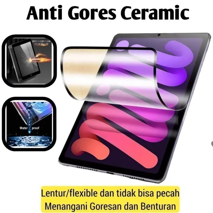 Anti Gores For Xiaomi Pad 5 | Pad 5 Pro | 11 inch 2021 Ceramic Film Matte Jelly Anti Shock Protector Anti MINYAK Screen Guard