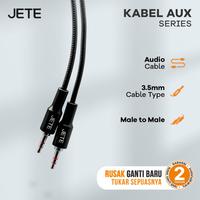 Gambar JETE Kabel AUX Audio Jack 3.5mm Male to Male - Garansi Resmi 2 Tahun - 1 meter dari Doran Gadget Official Store Kota Administrasi Jakarta Pusat 1 Tokopedia