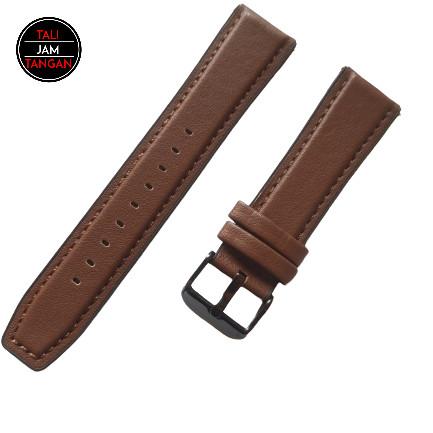 Gambar Silicone Rubber Leather Strap Quick Release 18mm 20mm 22mm Tali Jam Smart Watch Huawei Samsung - Cokelat, 22mm dari Tali Jam Tangan com Kota Tangerang Selatan 5 Tokopedia