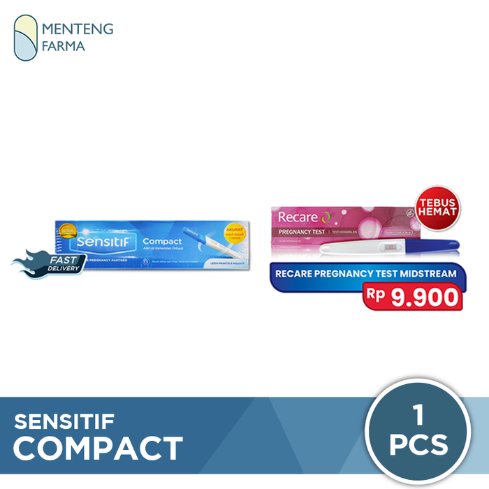 Gambar Sensitif Compact - Alat Uji Kehamilan Pribadi dari Menteng Farma Kota Administrasi Jakarta Pusat Tokopedia