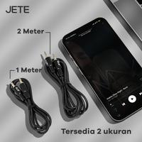 Gambar JETE Kabel AUX Audio Jack 3.5mm Male to Male - Garansi Resmi 2 Tahun - 1 meter dari Doran Gadget Official Store Kota Administrasi Jakarta Pusat 5 Tokopedia