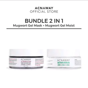 Ready Acnaway Bundle 2In1 Mugwort Gel Mask+Mugwort Gel Moisturizer