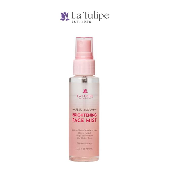 Gambar La Tulipe Jeju Bloom Brightening Face Mist dengan Niacinamide & Camellia Japonica Flower Extract untuk Semua Tipe Kulit dari La Tulipe 1980 Kota Surabaya Tokopedia