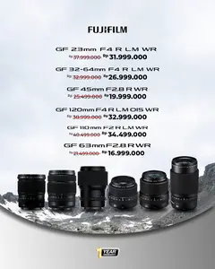 FUJIFILM LENS GF 32-64mm f/4 R LM WR For FUJIFILM GFX