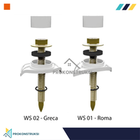 Gambar 50pcs Alderon RS Weather Roof Seal Set (untuk Gelombang Roma/Greca) dari Alderon Polycarbonate Kota Depok 5 Tokopedia