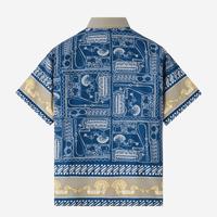 Gambar Batik Print Telusur Kultur - Corak Nusantara - Kuda Lumping Biru - XL dari Telusur Kultur Kota Administrasi Jakarta Timur 5 Tokopedia