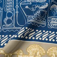 Gambar Batik Print Telusur Kultur - Corak Nusantara - Kuda Lumping Biru - XL dari Telusur Kultur Kota Administrasi Jakarta Timur 4 Tokopedia