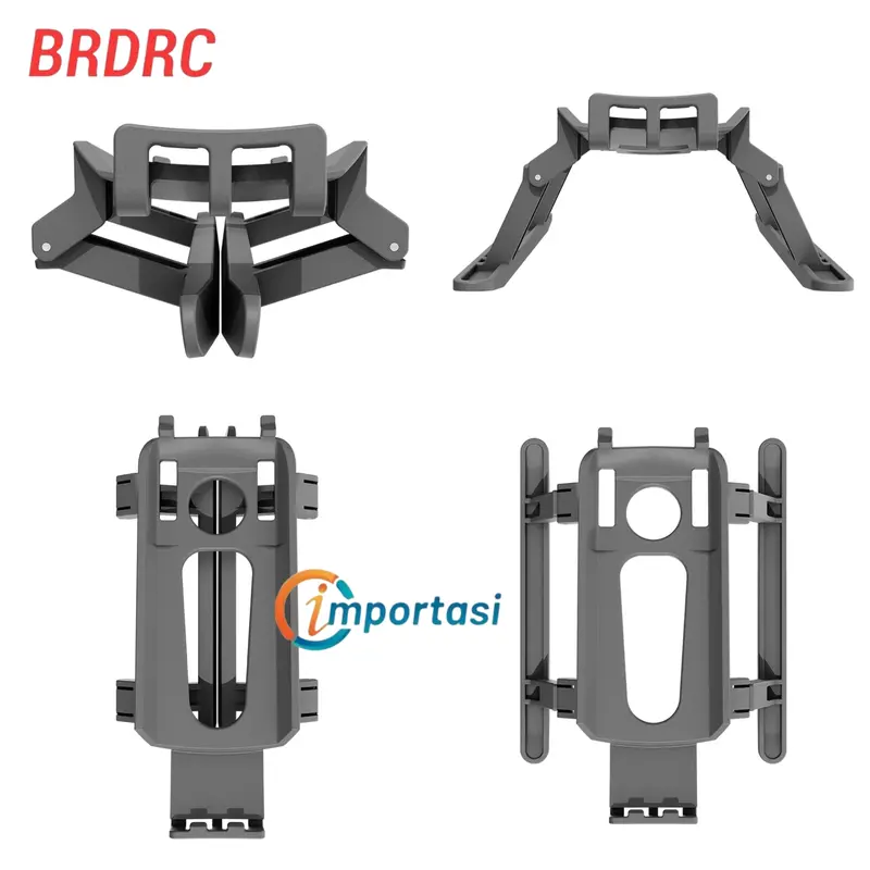 BRDRC Foldable Landing Gear DJI Air 3S / 3 Peninggi Kaki Legs Extension 5