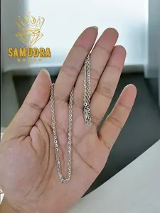kalung dewasa kalung nori donat 50cm silver 925 KL.IP 2.3
