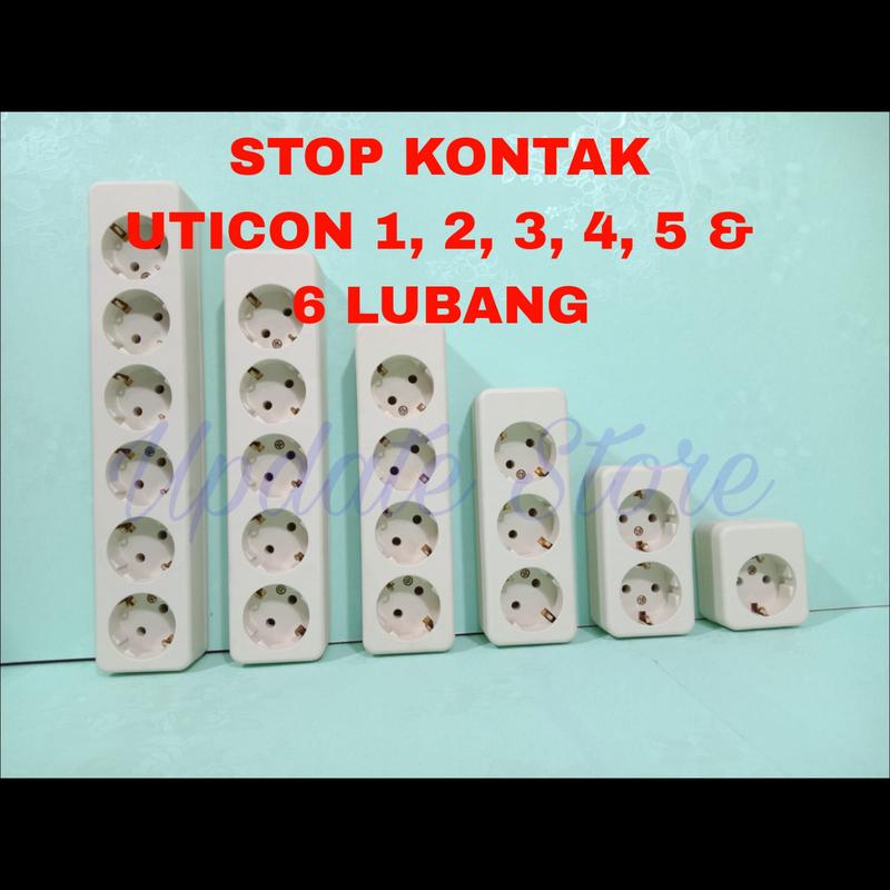 Product Introduction of STOP KONTAK UTICON 1, 2, 3, 4, 5 dan 6 Lubang 0