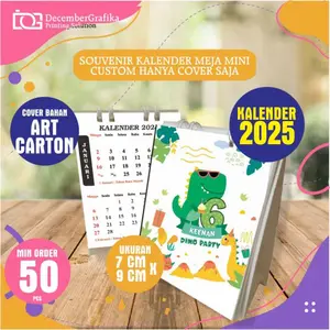 SOUVENIR KALENDER MINI 2025 // KHITANAN // ULTAH // AQIQAH // TASYAKUR