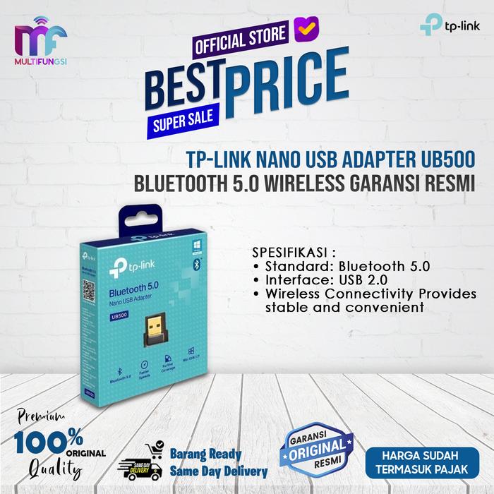 Gambar TP-Link Nano USB Adapter UB500 Bluetooth 5.0 Wireless Garansi Resmi dari Multifungsi Online Kota Administrasi Jakarta Pusat Tokopedia