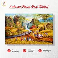 Gambar Lukisan air terjun indah berkualitas dari Lukisan Bandung Kota Bandung 1 Tokopedia