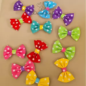 Daime.furkids- POLKY FURCLIP, jepitan rambut anjing kucing, pet hairclip, dog hairclip, jepit bulu anjing, pita kucing anjing