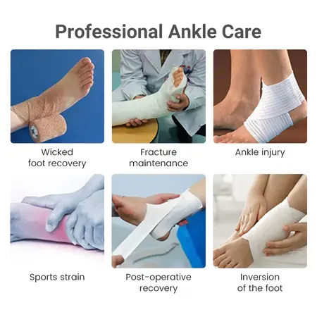 Alat Penyangga Kaki Untuk Keseleo Cedera Kaki Pergelangan Kaki Patah Jari Kaki Pasca Operasi Sepatu Cor Fraktur 7