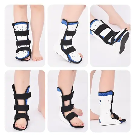 Alat Penyangga Kaki Untuk Keseleo Cedera Kaki Pergelangan Kaki Patah Jari Kaki Pasca Operasi Sepatu Cor Fraktur 0