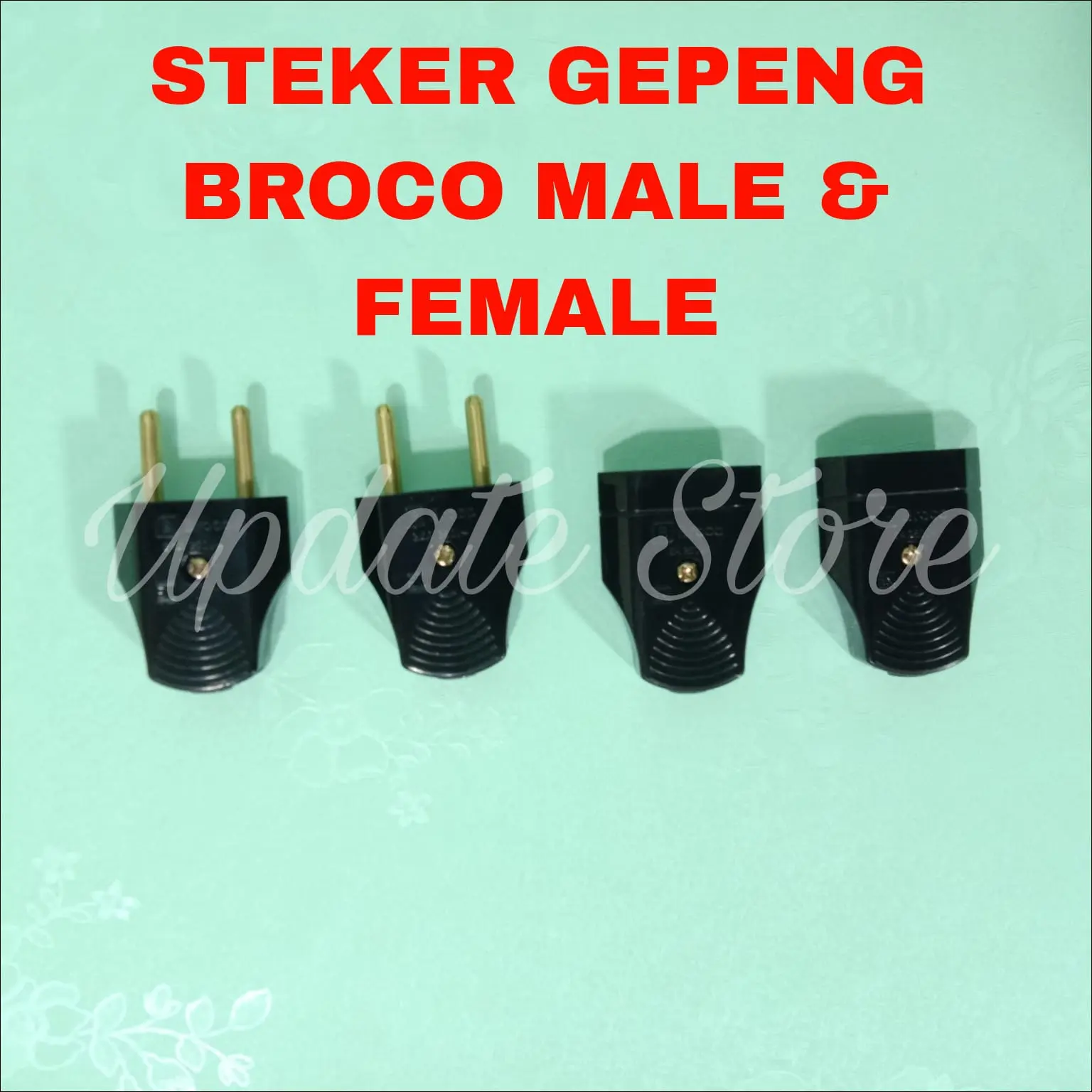 STEKER GEPENG MALE & FEMALE BROCO
