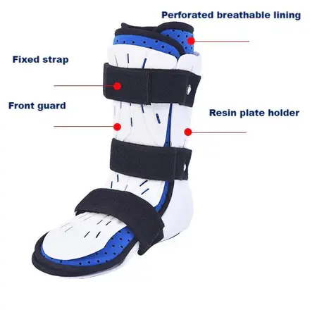 Alat Penyangga Kaki Untuk Keseleo Cedera Kaki Pergelangan Kaki Patah Jari Kaki Pasca Operasi Sepatu Cor Fraktur 6
