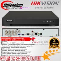 Gambar DVR HIKVISION 8CH iDS-7208HQHI-M1/XT TURBO ACUSENSE DVR SUPPORT 5MP H.265 - DVR SAJA dari Millennium Central CCTV Kota Administrasi Jakarta Barat 2 Tokopedia