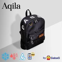 Gambar GabaG Tas Asi – Backpack Cooler Bag 2 in 1 BIMA / RAMADA / AQILA Laptop Fit | Tas Bekal | Diaper Bag Ransel Black - Aqila dari Gabag Indonesia Kab. Tangerang 2 Tokopedia