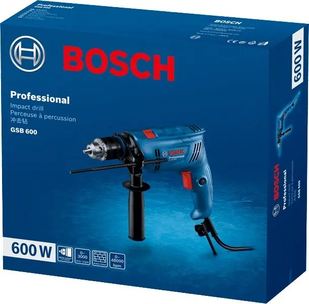 Bosch Bor Beton 13 mm GSB 600 2