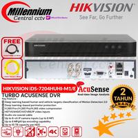 Gambar DVR HIKVISION 4CH iDS-7204HUHI-M1/E TURBO ACUSENSE DVR SUPPORT 8MP - DVR SAJA dari Millennium Central CCTV Kota Administrasi Jakarta Barat 1 Tokopedia
