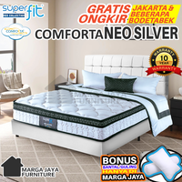 Gambar Comforta Neo Silver Plush Top Superfit Spring bed kasur Springbed Matras 120 160 180 x 200 cm Mattress 120x200 160x200 180x200 dari Marga Jaya Furniture 02 Kota Administrasi Jakarta Timur 3 Tokopedia
