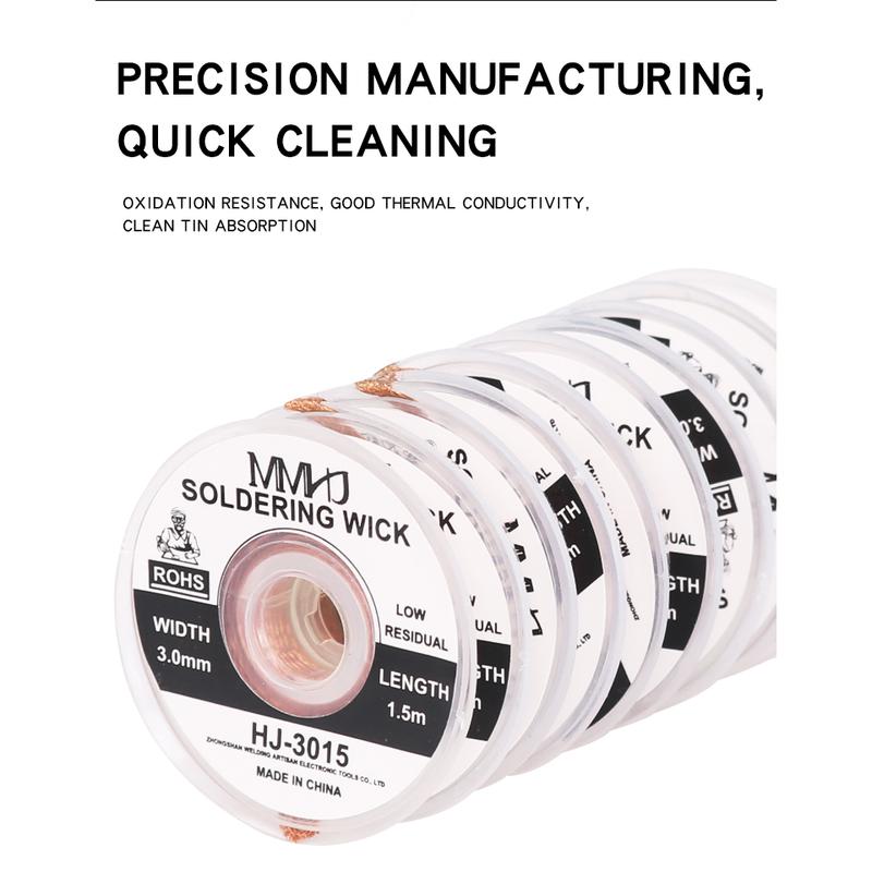MHJ Pita Solder Pembersih Timah Soldering Wick 3.5mm 1.5m - H35 timah  solder 1
