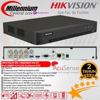 Gambar DVR HIKVISION 8CH iDS-7208HQHI-M1/XT TURBO ACUSENSE DVR SUPPORT 5MP H.265 - DVR SAJA dari Millennium Central CCTV Kota Administrasi Jakarta Barat 3 Tokopedia