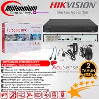 Gambar DVR HIKVISION 8CH iDS-7208HQHI-M1/XT TURBO ACUSENSE DVR SUPPORT 5MP H.265 - DVR SAJA dari Millennium Central CCTV Kota Administrasi Jakarta Barat 5 Tokopedia