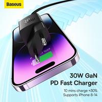 Gambar CHARGER BASEUS CUBE PRO 1C PD 30W GAN5 KEPALA BATOK CAS ULTRA QUICK CHARGE GAN 5 FAST CHARGING QC USB TYPE-C OUTPUT dari btgcom Kota Denpasar 2 Tokopedia