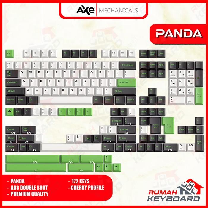 Gambar KEYCAP - KEYCAPS - CHERRY PROFILE - PANDA - ABS - DOUBLE SHOT dari Rumah-Keyboard Kota Administrasi Jakarta Barat Tokopedia