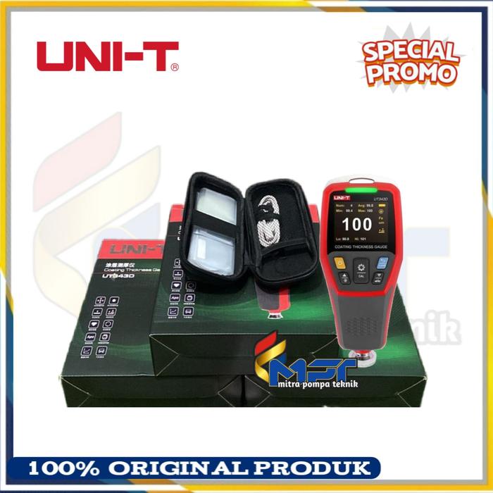 Jual UNI-T Paint Coating Thickness Gauge UT-343D/ UT343D Ukur ketebalan ...