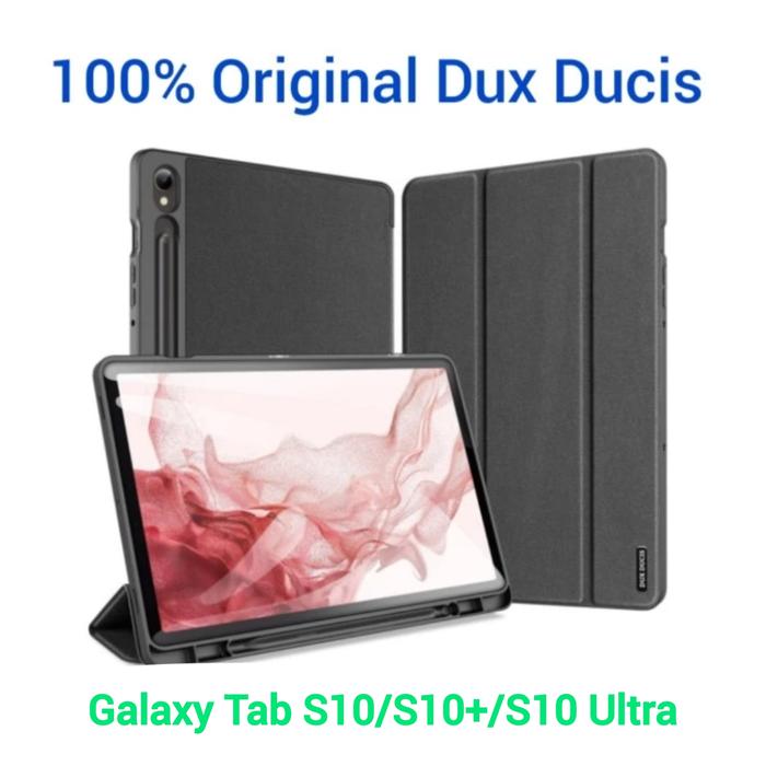Gambar DUX DUCIS Case Samsung Galaxy Tab S10 S10+ S10 Ultra Domo Book Cover Case Original - Drak Biru, Tab S10 dari Dunia Aksesoris GadGet Kota Administrasi Jakarta Selatan Tokopedia