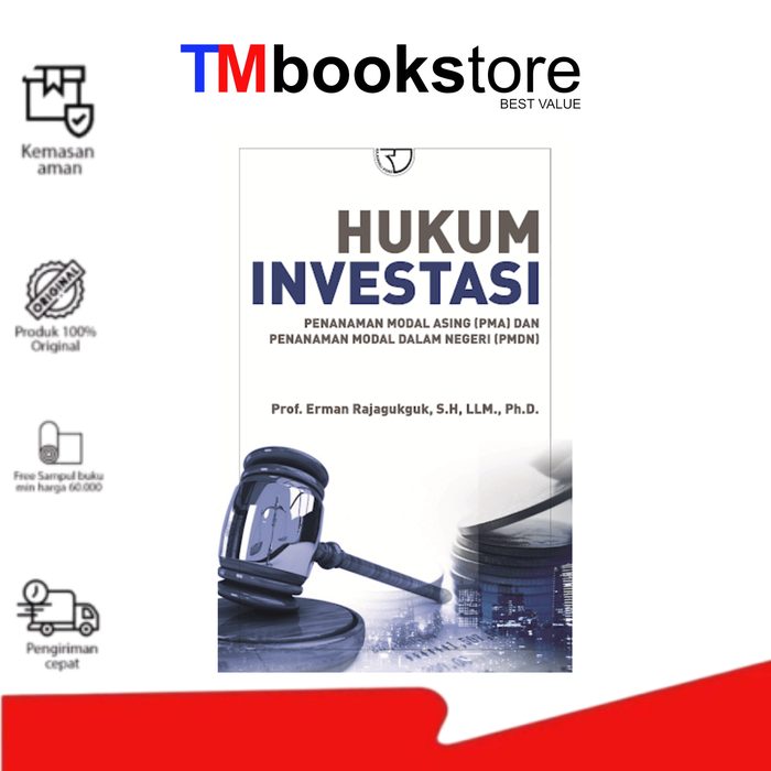 Gambar HUKUM INVESTASI: PENANAMAN MODAL ASING Erman Rajaguguk dari TMbookstore Best Value Kota Bekasi Tokopedia