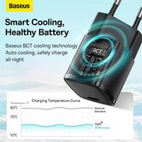 Gambar CHARGER BASEUS CUBE PRO 1C PD 30W GAN5 KEPALA BATOK CAS ULTRA QUICK CHARGE GAN 5 FAST CHARGING QC USB TYPE-C OUTPUT dari btgcom Kota Denpasar 4 Tokopedia